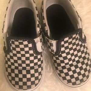 Toddler Checker Vans